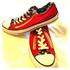 Custom made ‘Merica converse